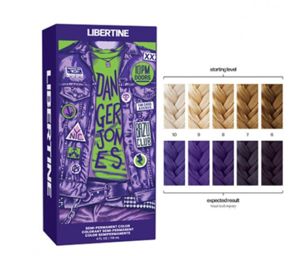 Danger Jones Libertine Violet Semi Permanent Colour